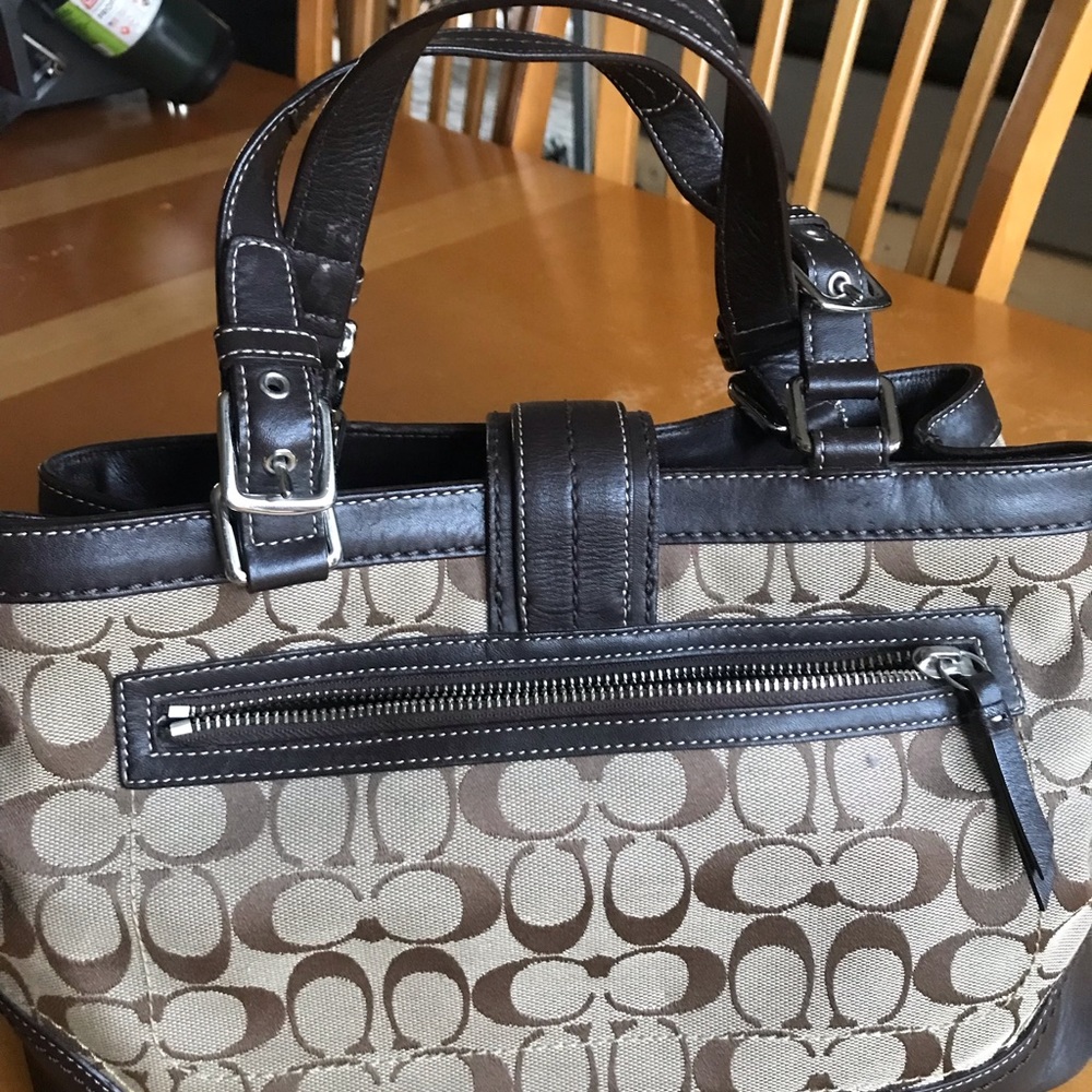 Coach signature bag